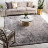 Bronx Loft Collection Area Rug -  Belmont Square Gray  lifestyle 51