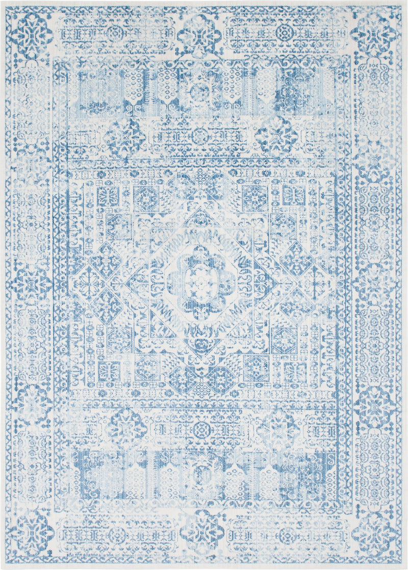 Bronx Loft Collection Area Rug -  Belmont Rectangle Light Blue Main