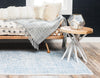 Bronx Loft Collection Area Rug -  Belmont Rectangle Light Blue  lifestyle 10