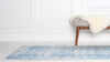 Bronx Loft Collection Area Rug -  Belmont Runner Light Blue  lifestyle 73