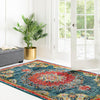 Brighton Terrace Collection Area Rug - Hove (Blue) Rectangle Blue  lifestyle 12