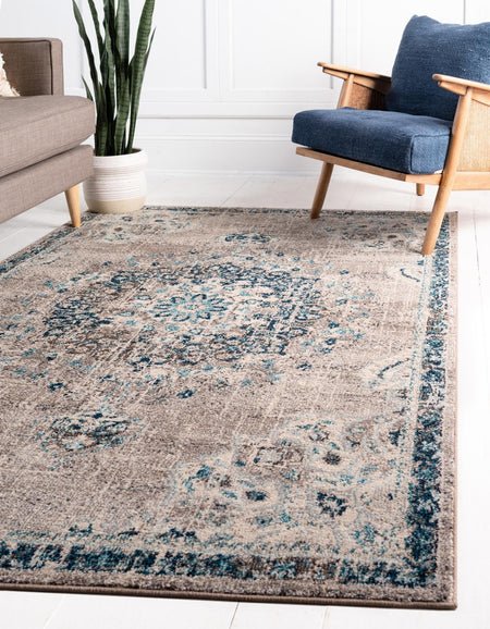 Brighton Terrace Collection Area Rug - Hove (Gray)