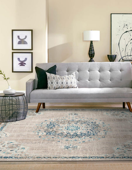 Brighton Terrace Collection Area Rug - Hove (Gray)