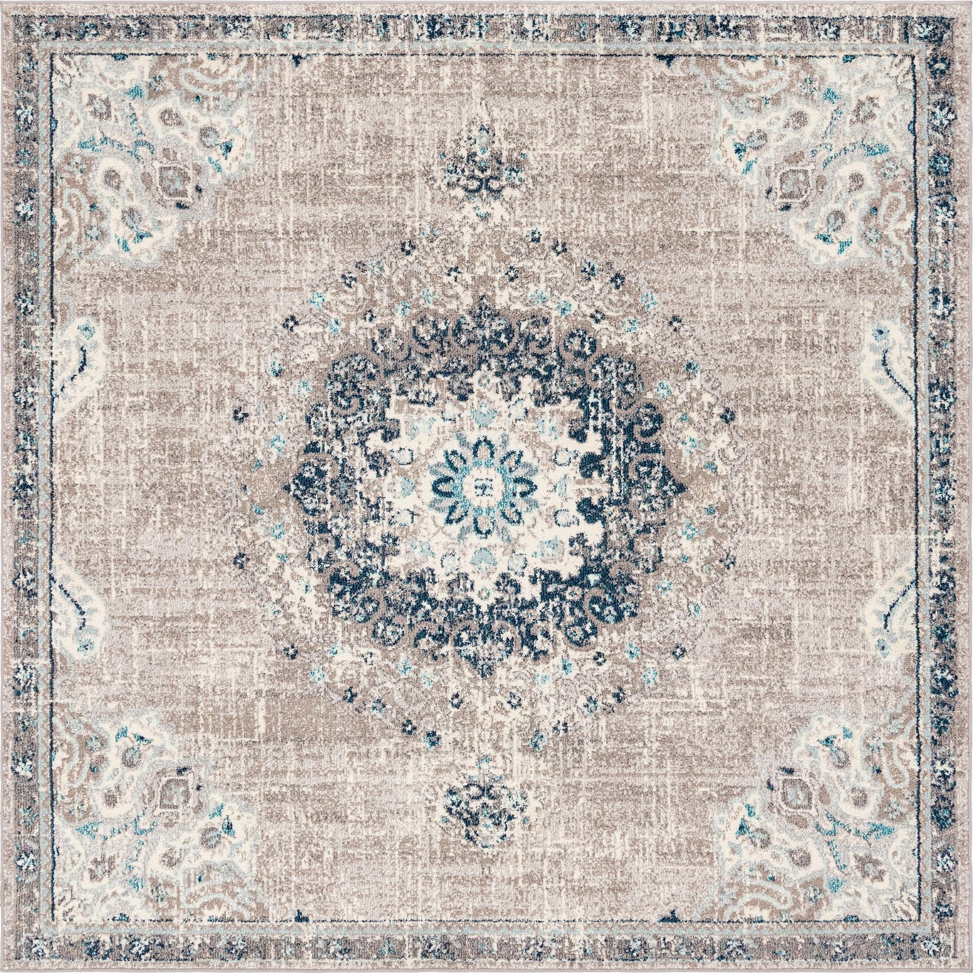 Brighton Terrace Collection Area Rug - Hove (Gray)