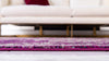 Brighton Terrace Collection Area Rug - Hove (Purple) Runner Purple  lifestyle 25