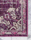 Brighton Terrace Collection Area Rug - Hove (Purple) Runner Purple  lifestyle 37