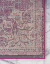 Brighton Terrace Collection Area Rug - Hove (Purple) Runner Purple  lifestyle 40