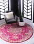 Brighton Terrace Collection Area Rug - Hove (Magenta)