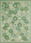 Brighton Terrace Collection Area Rug -  Rottingdean (Green) Rectangle Green Main