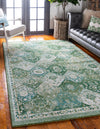 Brighton Terrace Collection Area Rug -  Rottingdean (Green) Rectangle Green  lifestyle 2