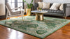 Brighton Terrace Collection Area Rug -  Rottingdean (Green) Square Green  lifestyle 21