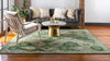 Brighton Terrace Collection Area Rug -  Rottingdean (Green) Square Green  lifestyle 23