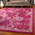 Brighton Terrace Collection Area Rug -  Rottingdean (Magenta)