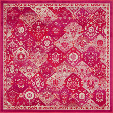 Brighton Terrace Collection Area Rug -  Rottingdean (Magenta)