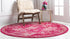 Brighton Terrace Collection Area Rug -  Rottingdean (Magenta)