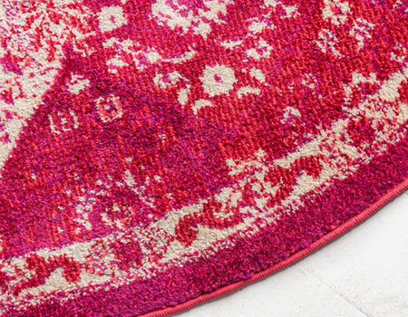 Brighton Terrace Collection Area Rug -  Rottingdean (Magenta)