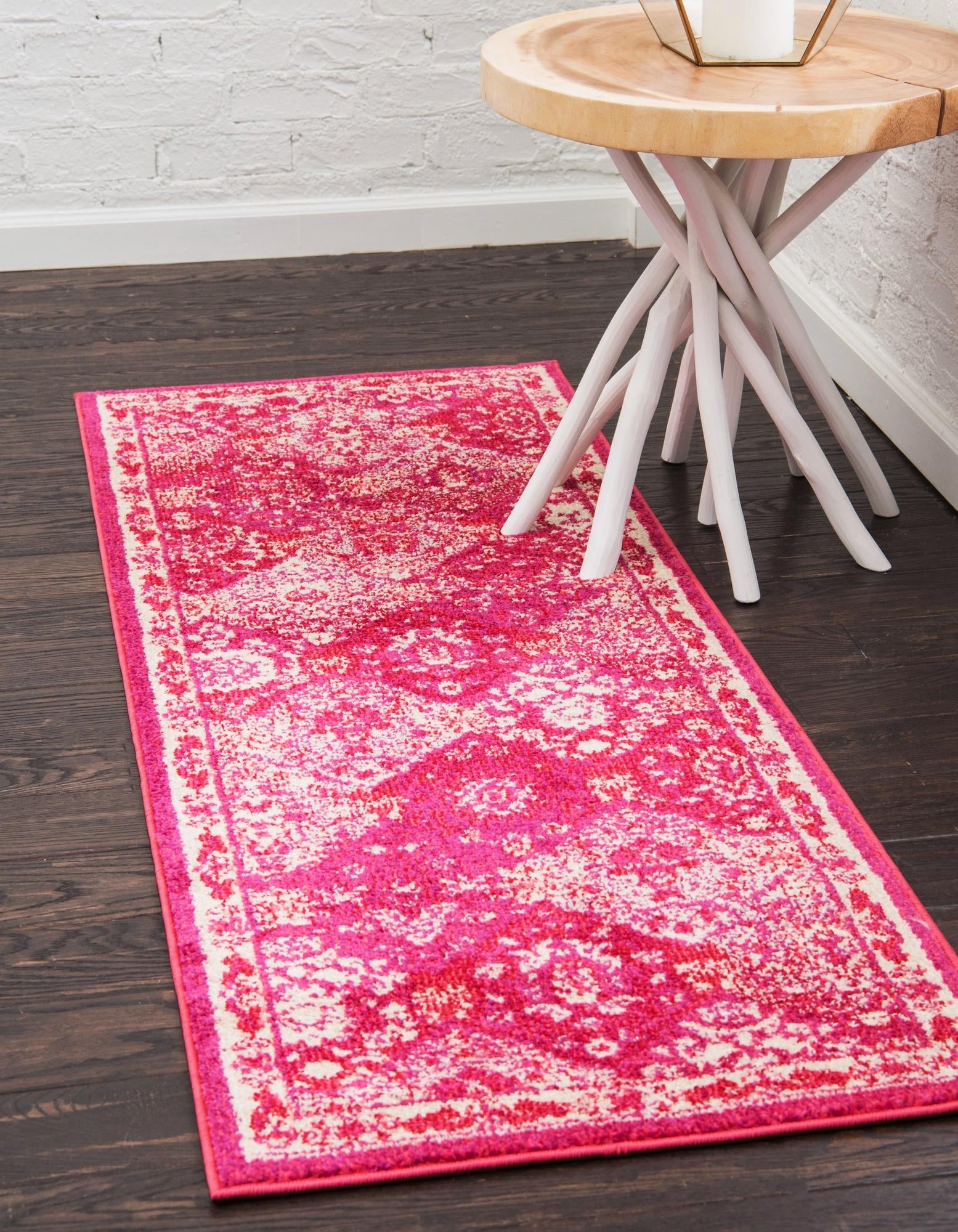 Brighton Terrace Collection Area Rug -  Rottingdean (Magenta)