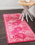 Brighton Terrace Collection Area Rug -  Rottingdean (Magenta)