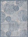 Derbyshire Elegance Collection Area Rug -  Bakewell Rectangle Blue  lifestyle 2