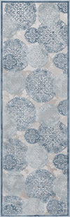 Derbyshire Elegance Collection Area Rug -  Bakewell Runner Blue  lifestyle 8