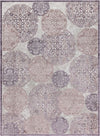 Derbyshire Elegance Collection Area Rug -  Bakewell Rectangle Violet Main