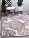 Derbyshire Elegance Collection Area Rug -  Bakewell Rectangle Violet  lifestyle 6