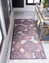 Derbyshire Elegance Collection Area Rug -  Bakewell Runner Violet  lifestyle 34