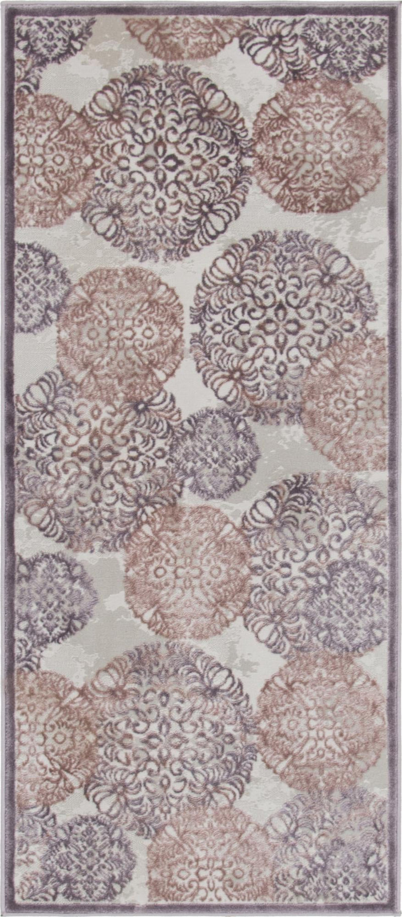 Derbyshire Elegance Collection Area Rug -  Bakewell Runner Violet  lifestyle 4