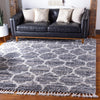 Cozy Cove Shag Collection Area Rug - Marina Square Gray  lifestyle 84