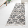 Cozy Cove Shag Collection Area Rug - Marina Runner Gray  lifestyle 144