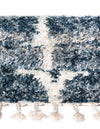 Cozy Cove Shag Collection Area Rug - Marina Rectangle Blue  lifestyle 79