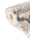 Cozy Cove Shag Collection Area Rug - Marina Square Beige  lifestyle 162