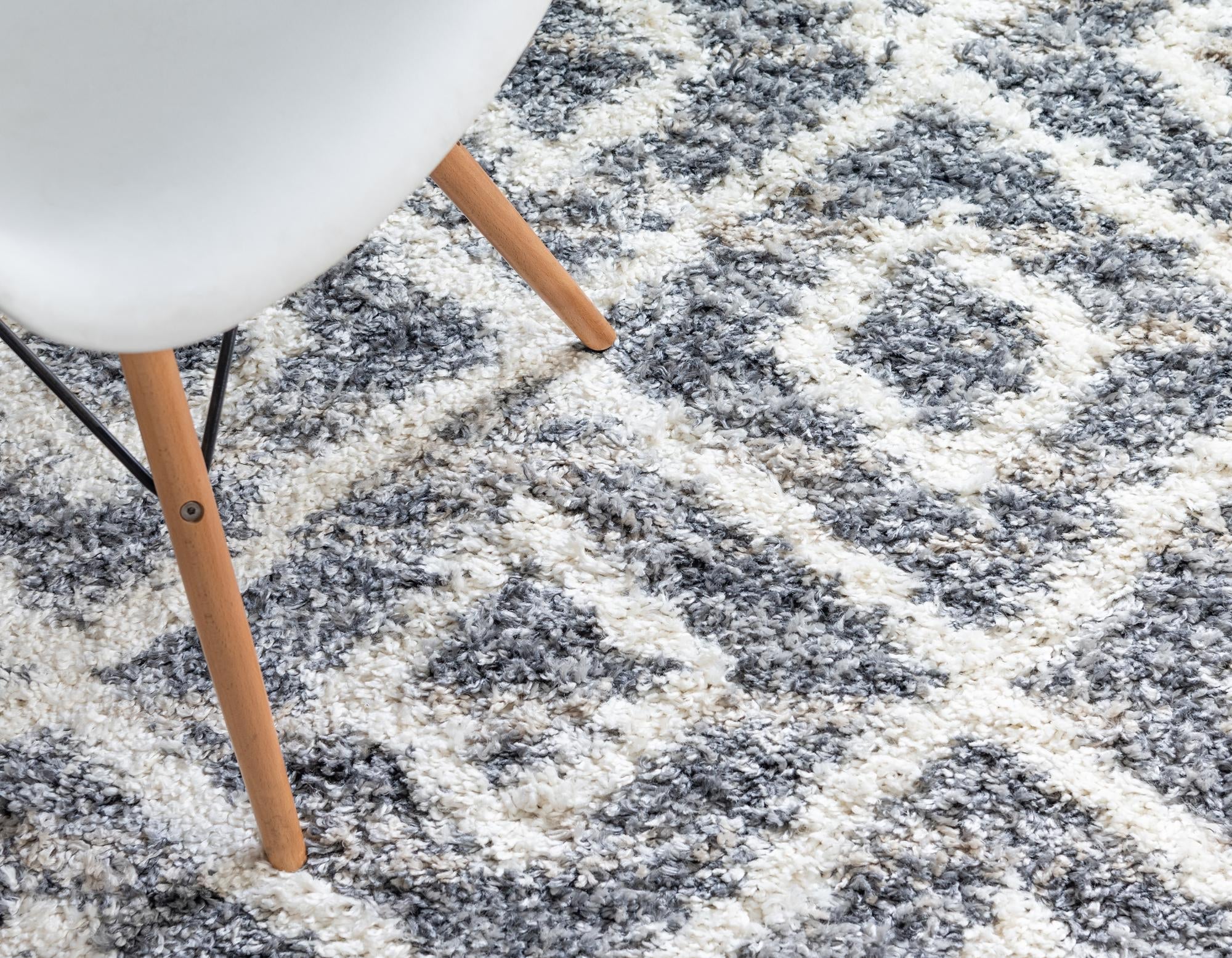 Cozy Cove Shag Collection Area Rug -  Dunes