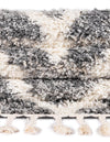 Cozy Cove Shag Collection Area Rug -  Dunes Rectangle Gray  lifestyle 40