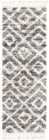 Cozy Cove Shag Collection Area Rug -  Dunes Runner Gray  lifestyle 22