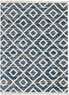 Cozy Cove Shag Collection Area Rug -  Dunes Rectangle Blue Main