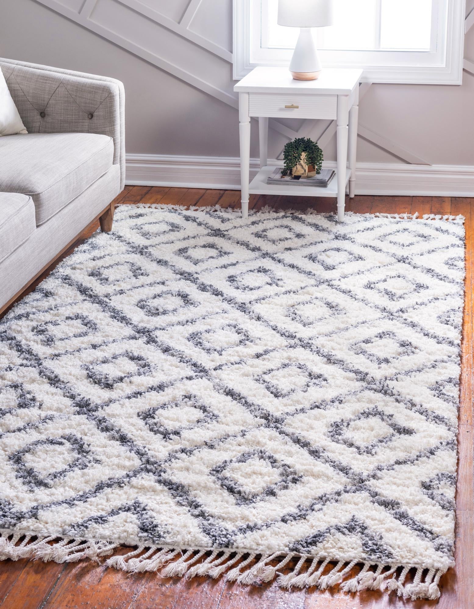 Cozy Cove Shag Collection Area Rug -  Dunes