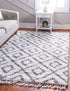 Cozy Cove Shag Collection Area Rug -  Dunes