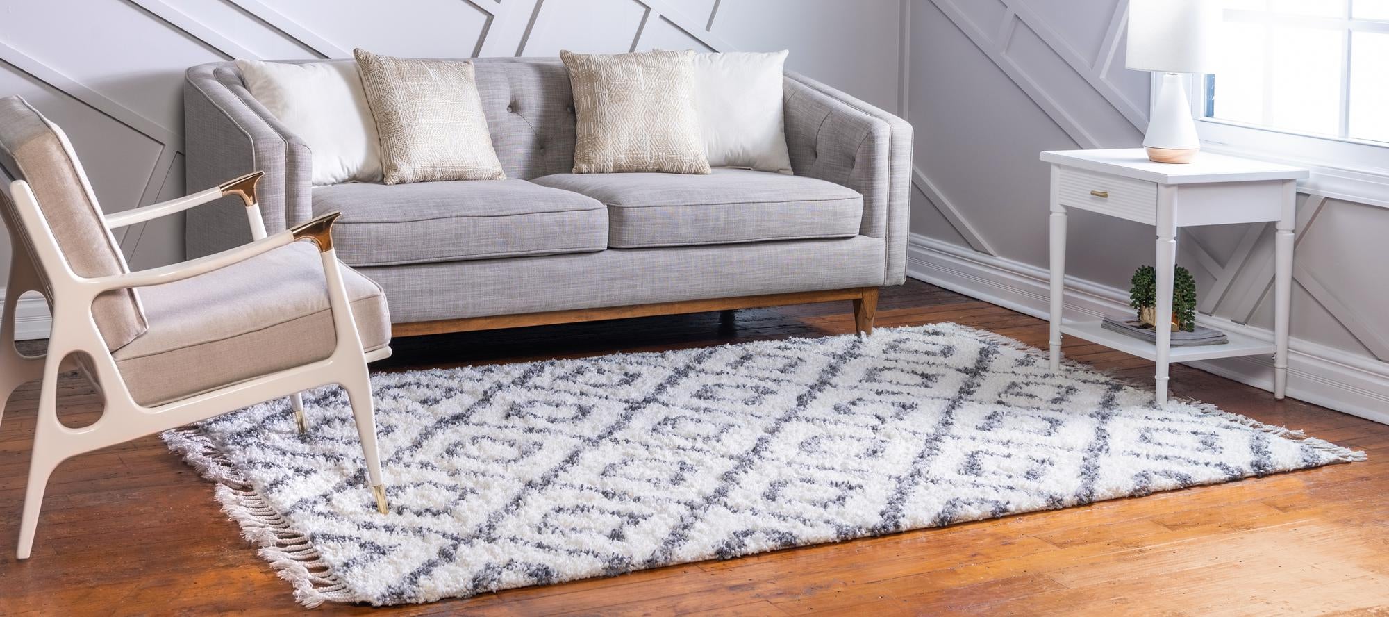 Cozy Cove Shag Collection Area Rug -  Dunes