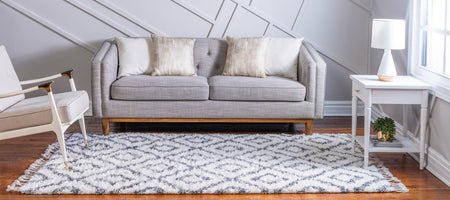 Cozy Cove Shag Collection Area Rug -  Dunes