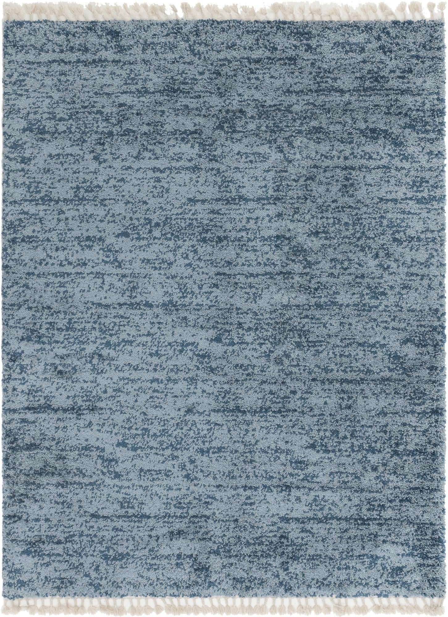 Cozy Cove Shag Collection Area Rug -  Harbor