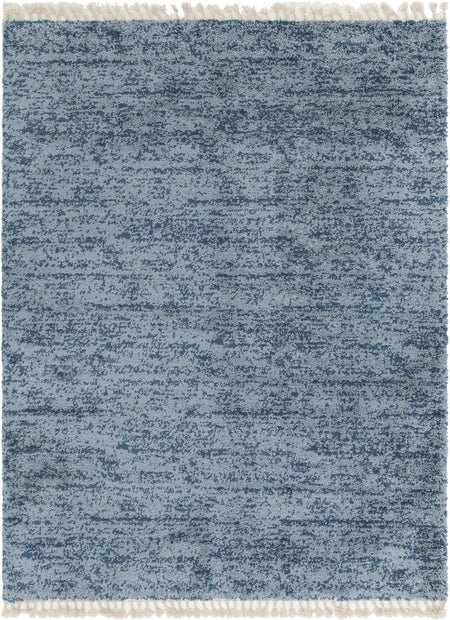 Cozy Cove Shag Collection Area Rug -  Harbor