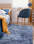 Cozy Cove Shag Collection Area Rug -  Harbor