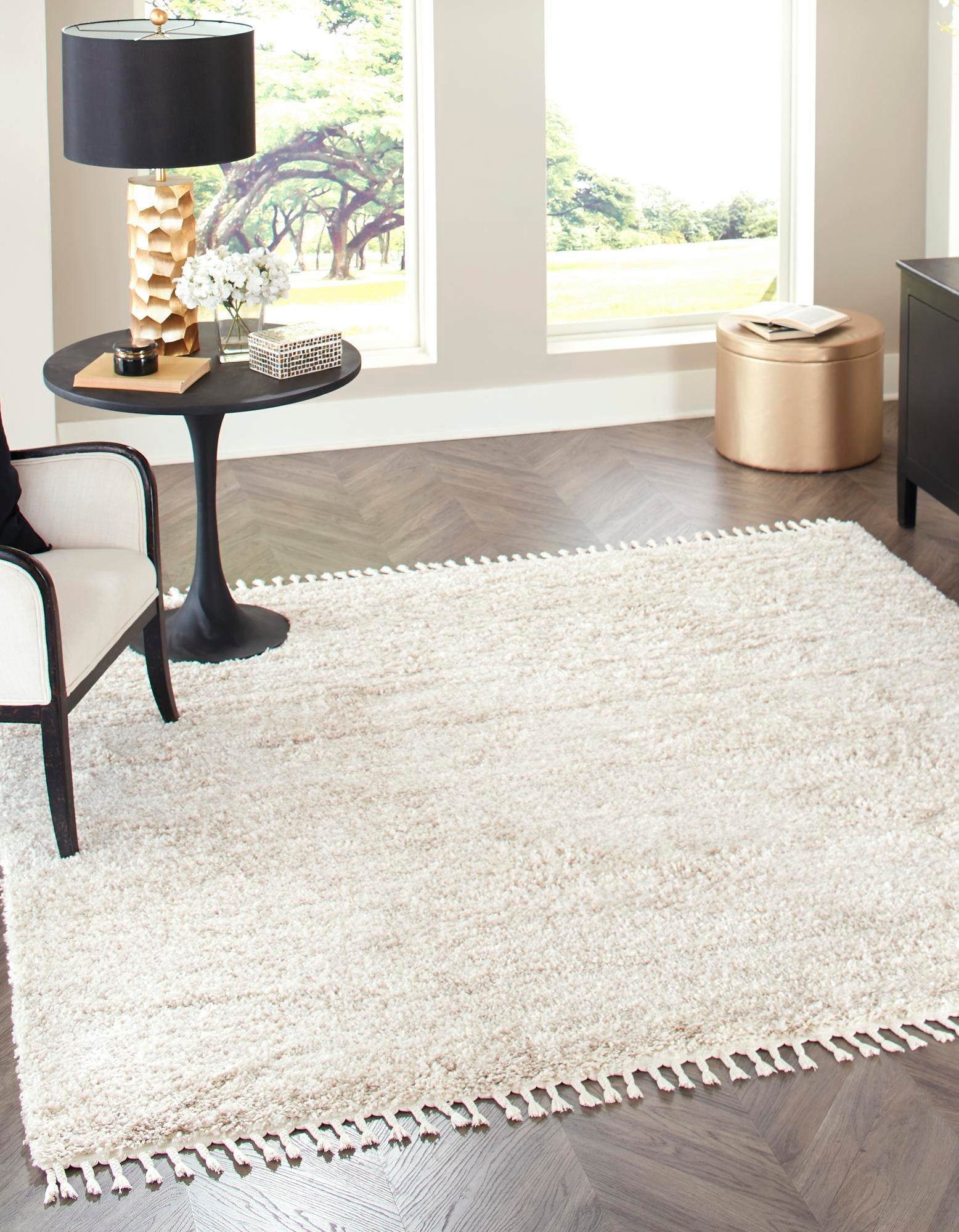 Cozy Cove Shag Collection Area Rug -  Harbor