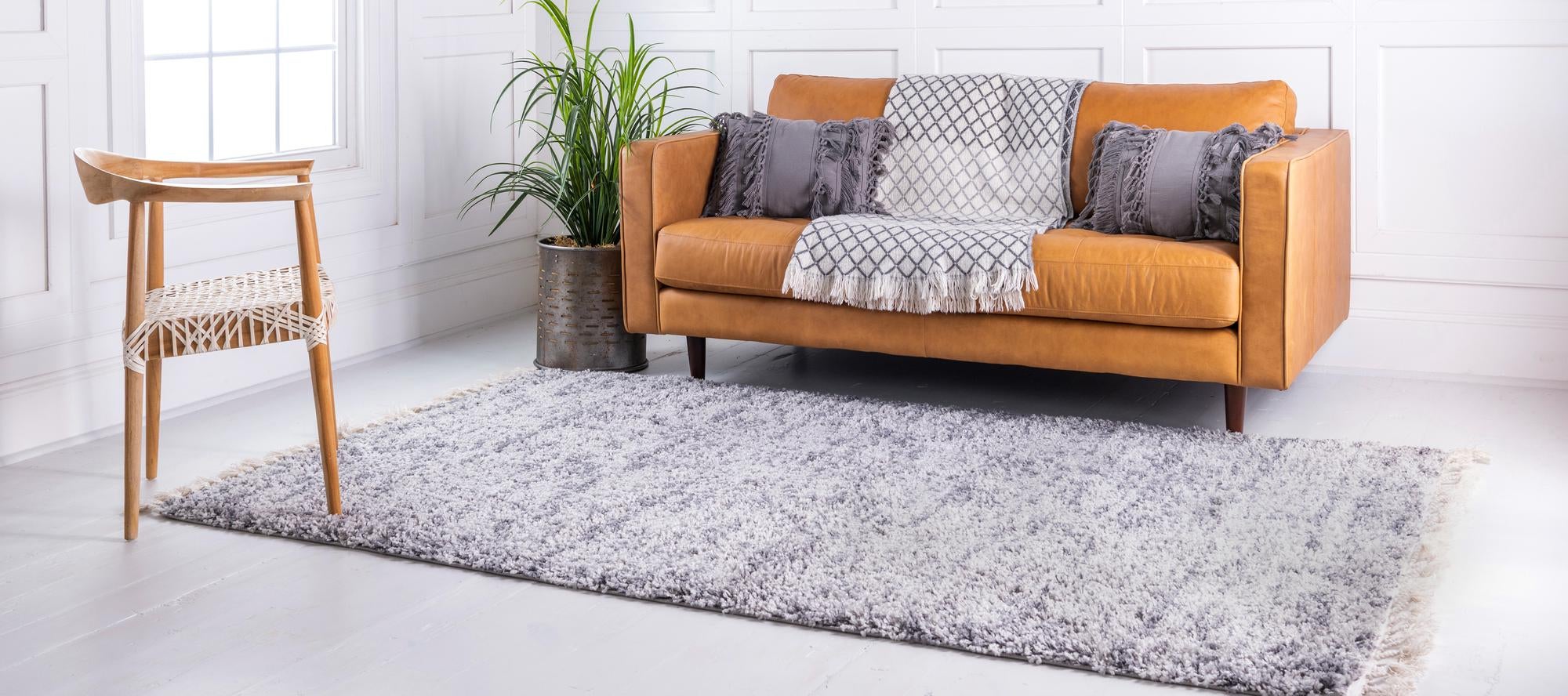 Cozy Cove Shag Collection Area Rug -  Harbor