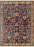 Savannah Elegance Collection Area Rug - Charleston Rectangle Blue Main