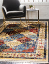 Savannah Elegance Collection Area Rug -  Bluffton Rectangle Multi  lifestyle 2