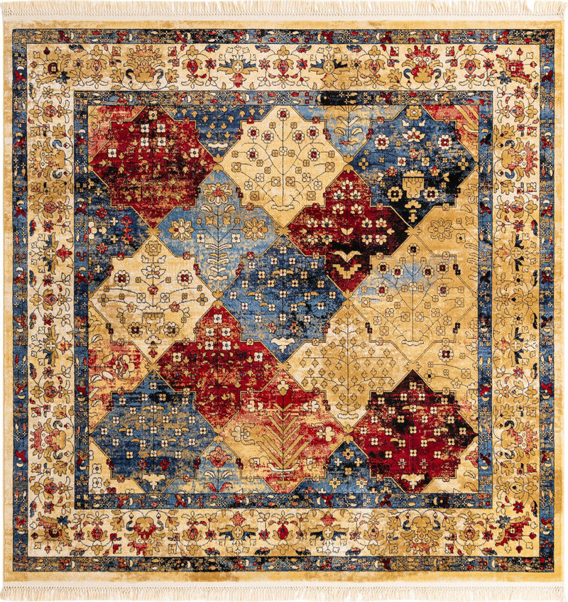 Savannah Elegance Collection Area Rug -  Bluffton Square Multi  lifestyle 10