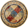 Savannah Elegance Collection Area Rug -  Bluffton Round Multi  lifestyle 11