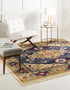 Savannah Elegance Collection Area Rug -  Augusta